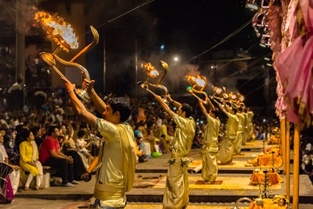 Ganga Aarti kashi Banaras